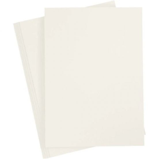 creativ company knutselpapier A4  80 gr - off-white - 20 vellen