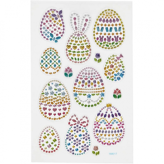 creativ company diamant stickers - paaseieren