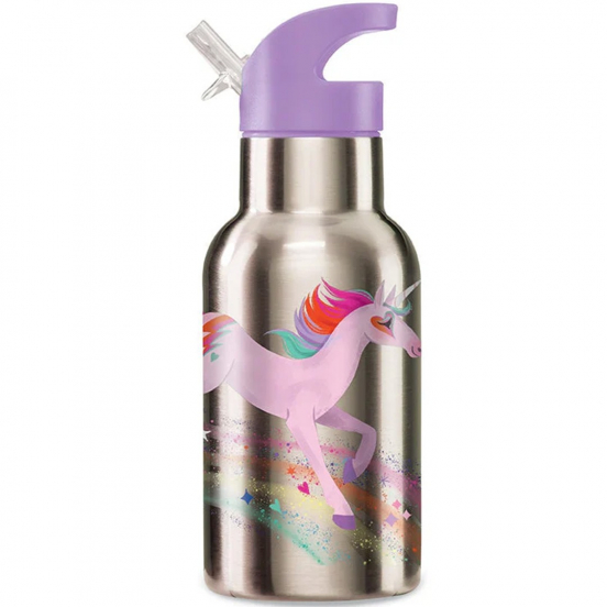 crocodile creek rvs thermosfles - unicorn galaxy - 400 ml