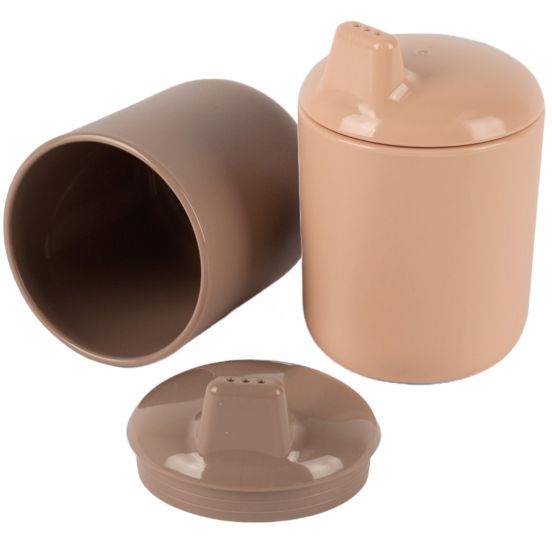 dantoy biobased tuitbekers mocca - nude - 2st 