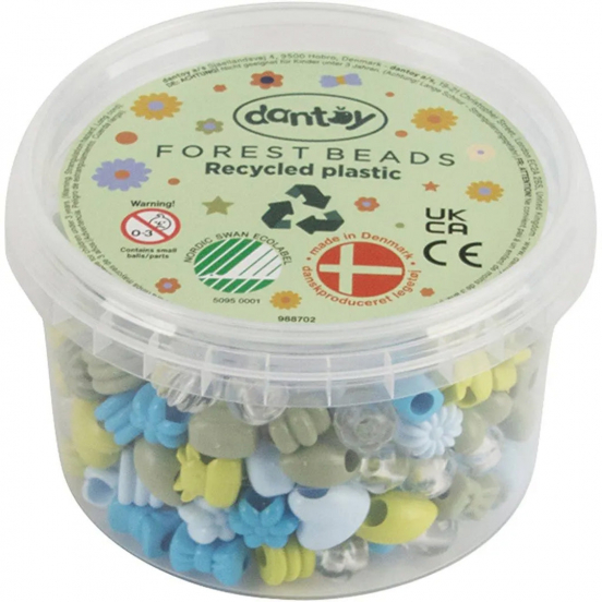 dantoy pastel kralenset - forest - 280st