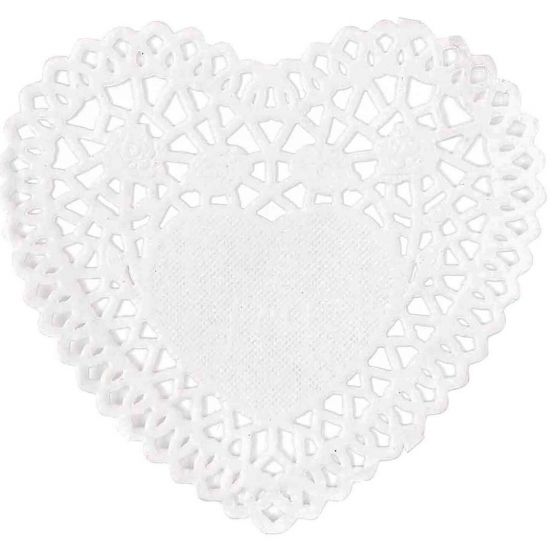 decoratief kanten hart - 20st