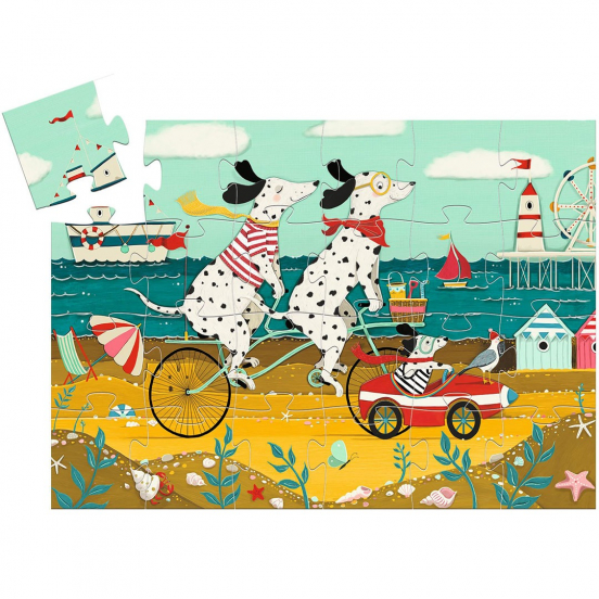 djeco puzzel ollie the dalmatian - 24st