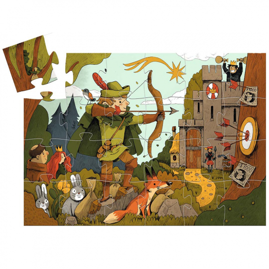 djeco puzzel robin hood - 36st