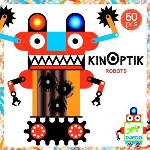 djeco spel kinoptik robots 
