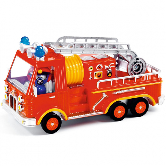 djeco camion de pompier captain fire