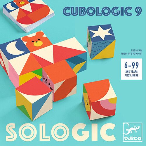 djeco geduldspel sologic - cubologic 9