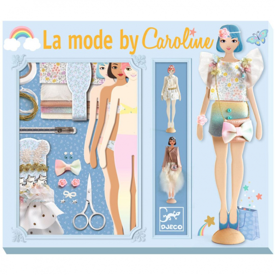 djeco knutselset aankleedpoppen fashion by caroline