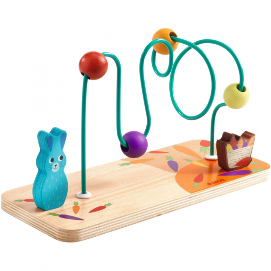 djeco kralenframe rollcarrot
