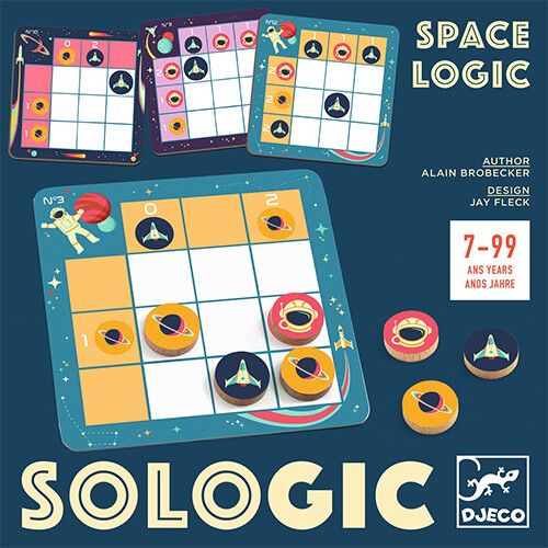 djeco logicaspel sologic - space logic