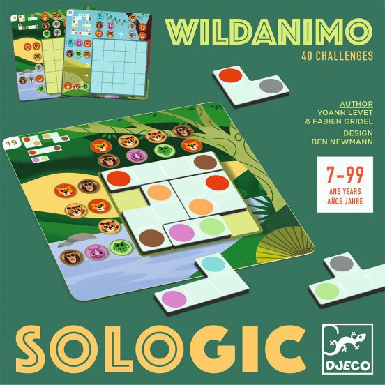 djeco logicaspel sologic - wildanimo