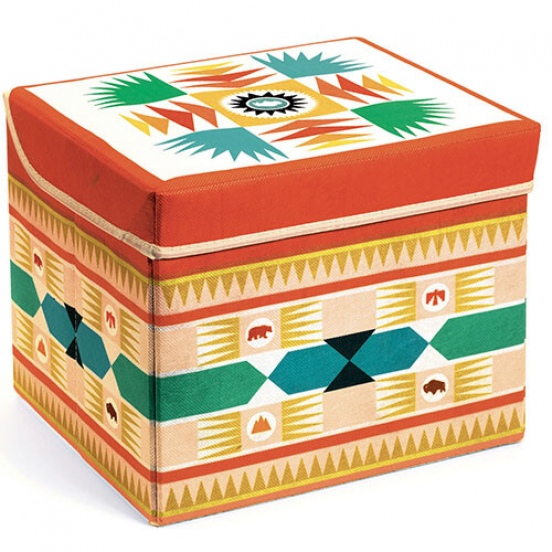 djeco opbergpoef tipi - 29x25 cm