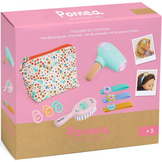 djeco pomea poppen haarstyling set