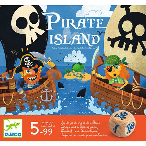 djeco verzamelspel pirate island