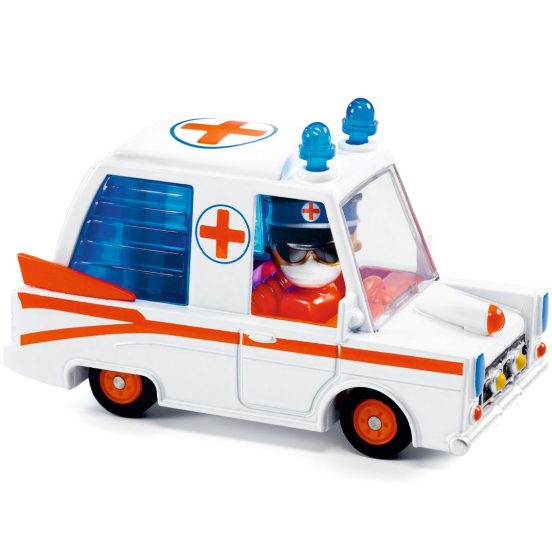djeco ziekenwagen hurry ambulance