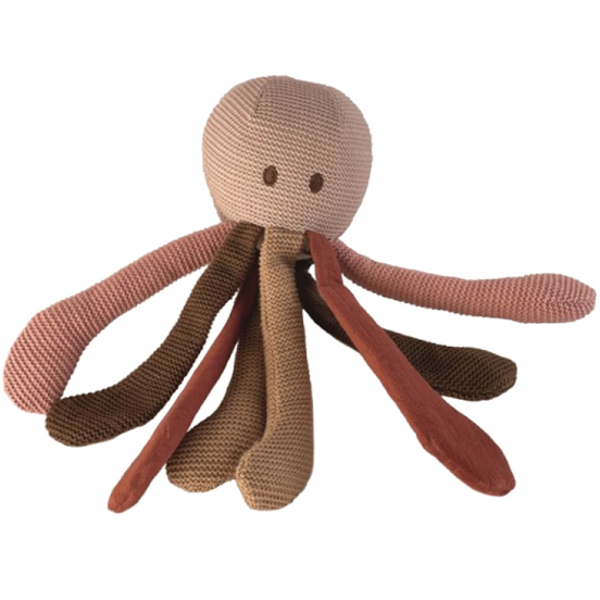 egmont toys activiteitenknuffel octopus - 25 cm