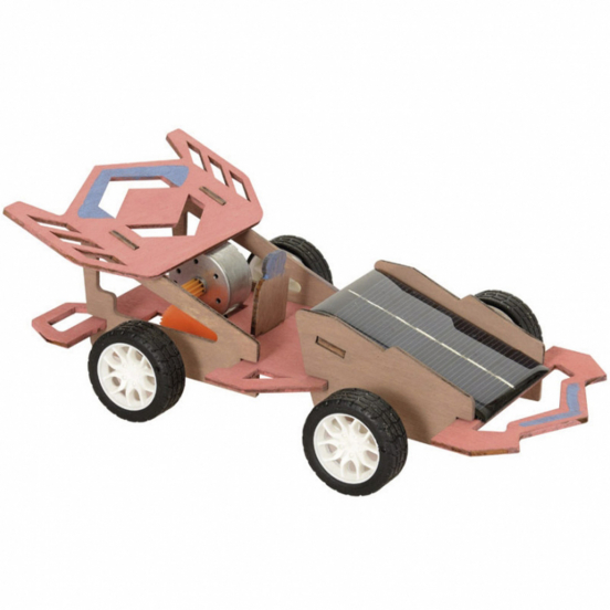 egmont toys bouwpakket raceauto met zonnepaneel