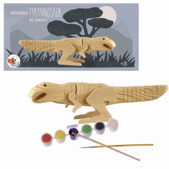 egmont toys knutselset houten tyrannosaurus
