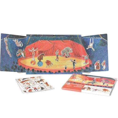 egmont toys magneetboek circus