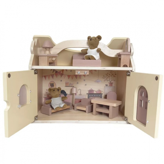 egmont toys poppenhuis gemeubileerd