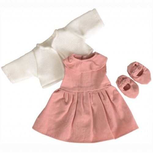 egmont toys poppenkleding jurk roze - 32 cm 