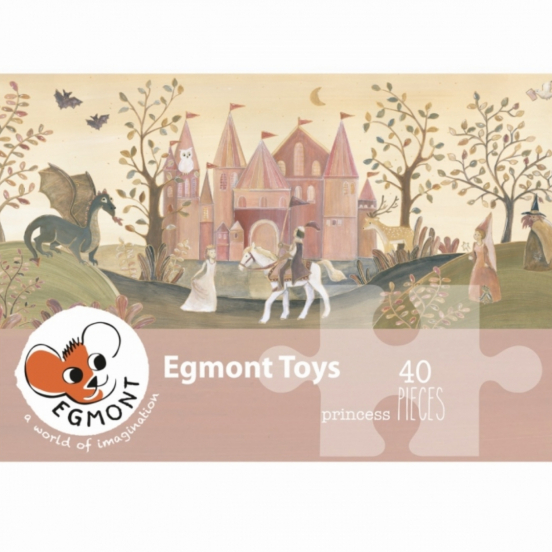 egmont toys vloerpuzzel prinses - 40st