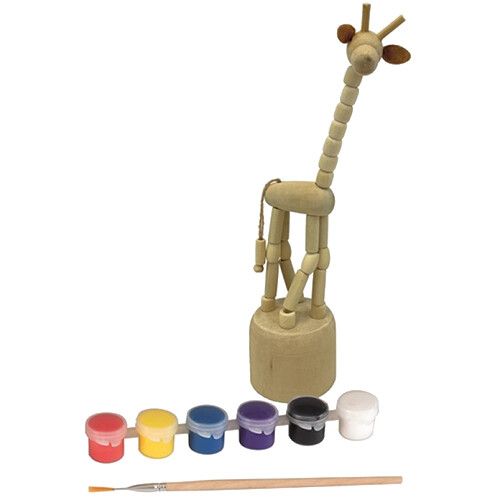 egmont toys schilderset push-up speelfiguur - giraf