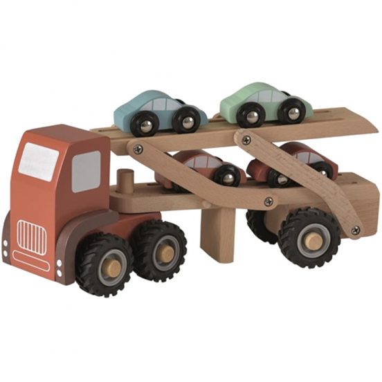 egmont toys transportwagen met 4 auto's