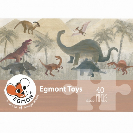 egmont toys vloerpuzzel dino's - 40st