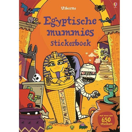 uitgeverij usborne egyptische mummies stickerboek