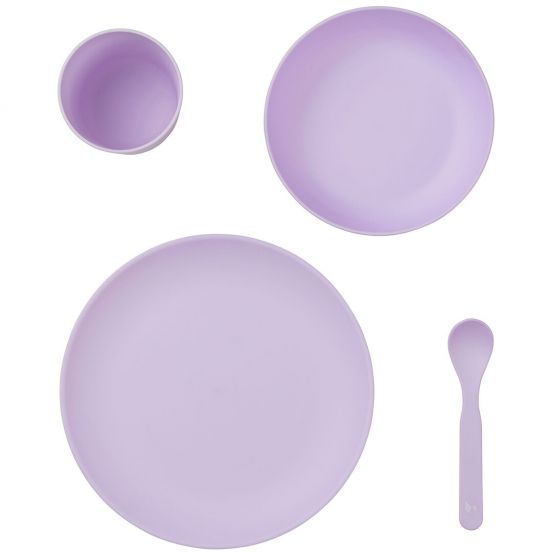 fabelab pla kinderservies lilac