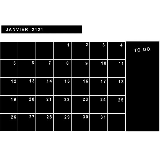 ferflex magneetbord maandkalender