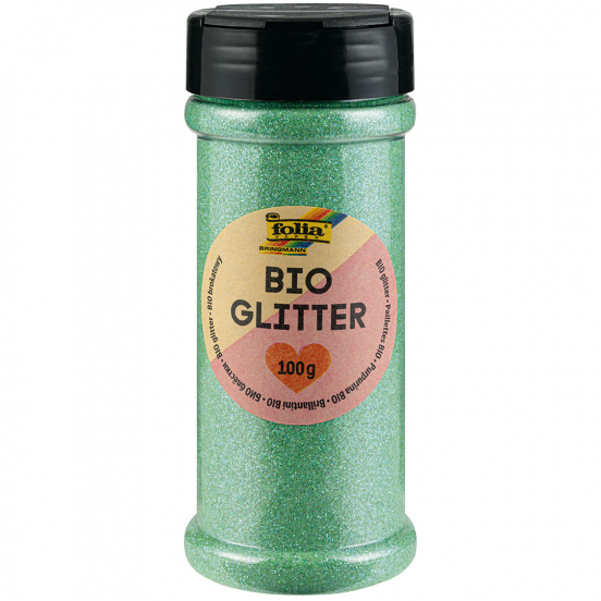 folia glitter - iriserend mint