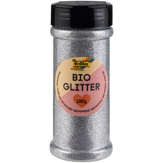 folia glitter - zilver