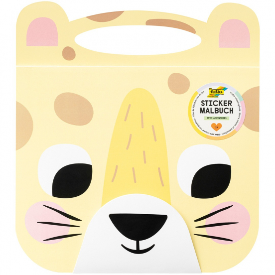 folia kleur- en stickerboek epic adventures
