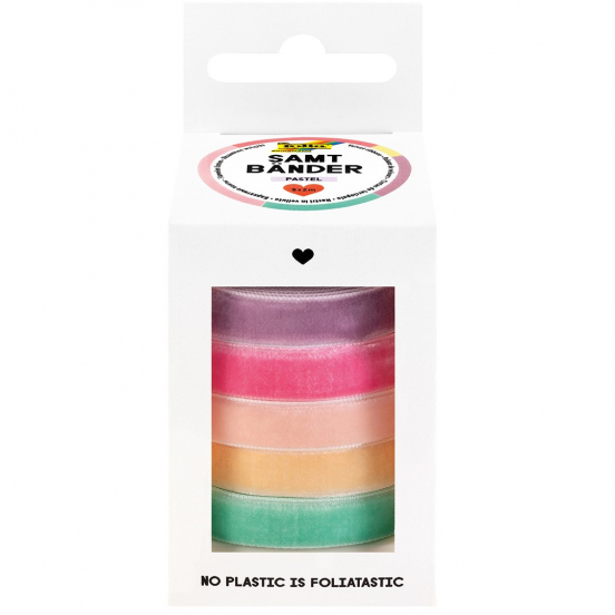 folia lint fluweel - pastel - 5x2 m