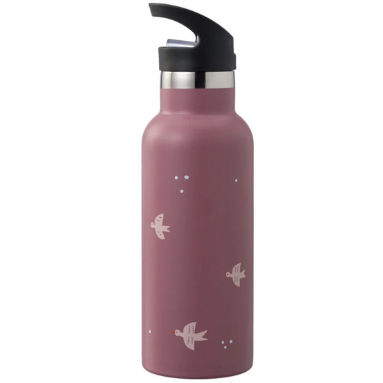 fresk rvs thermosfles met extra dop - zwaluw - 500 ml