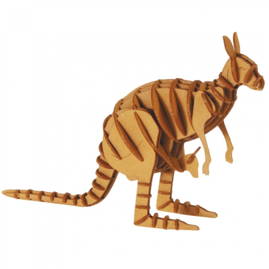 fridolin 3D bouwpakket kangoeroe