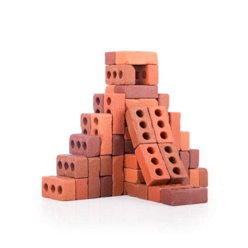 guidecraft bouwblokken kleine bakstenen - 60st
