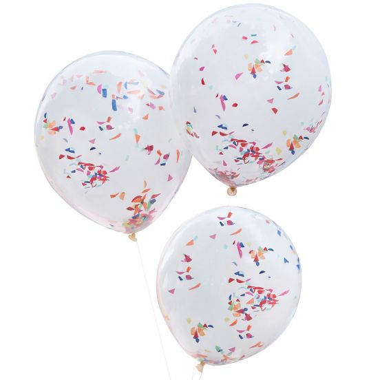 ginger ray ballonnen confetti - 3st
