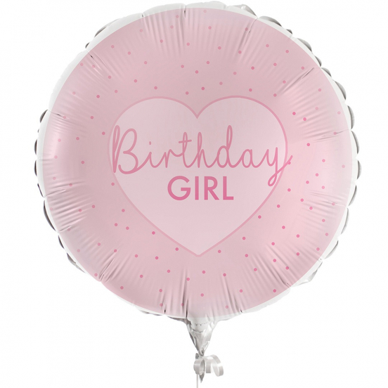 ginger ray folieballon birthday girl