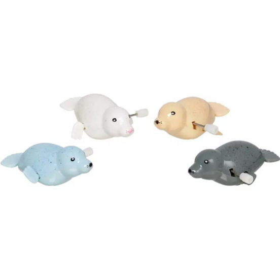 goki zeehond met opwindmotor - assorti