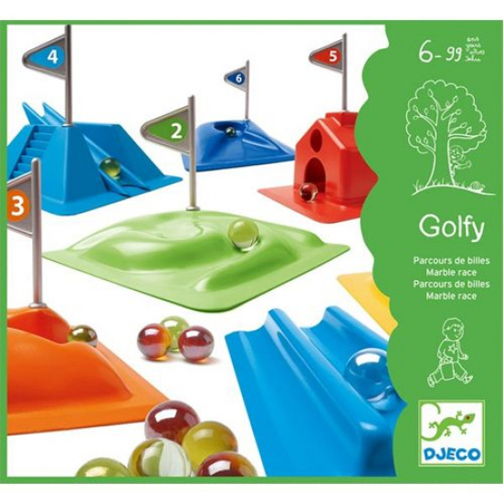 djeco jeu de billes - golfy