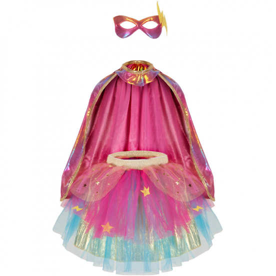 great pretenders verkleedset super-duper - pink gold - 4-6 jaar