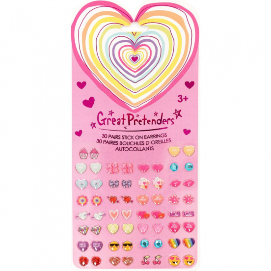 great pretenders plakoorbellen hartjes