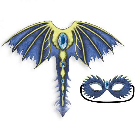 great pretenders verkleedcape draak celestial - 4-6 jaar
