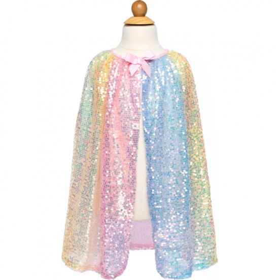 great pretenders verkleedcape ombre sequins - 4-6 jaar 