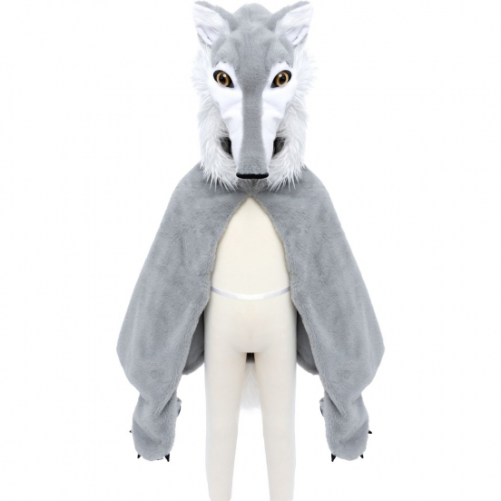 great pretenders verkleedcape wolf - 4-6 jaar  