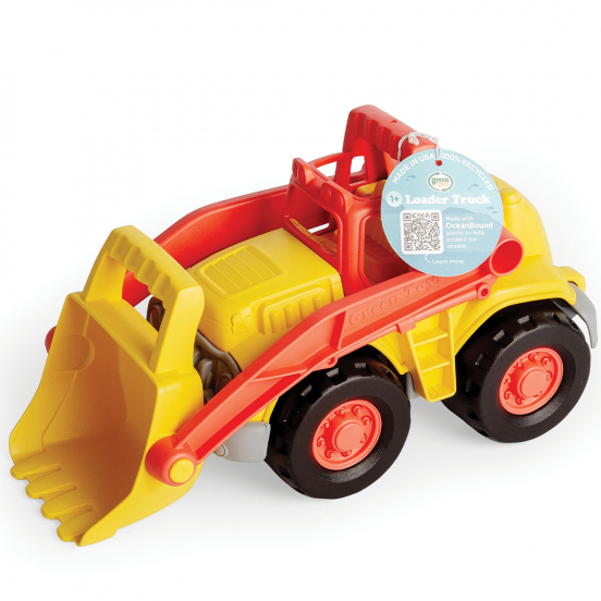 green toys laadwagen oceanbound - oranje-geel