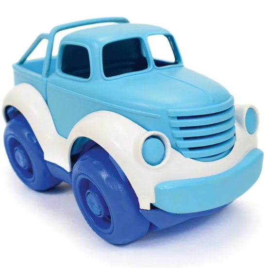 green toys pick-up truck - blauw